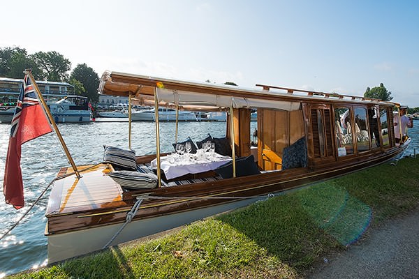 "Archangel" has a large aft cockpit; big enough to dine with 8 guests.