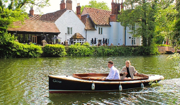 PureBoating's very own "George" has been sent up north to The Barns hotel in Bedford.