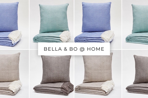These beautiful handwoven products are made entirely from recycled plastic bottles!