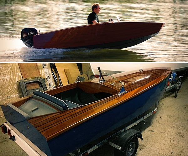 "Pebbles" in action (above) - "Black Arrow" on her trailer (bottom)