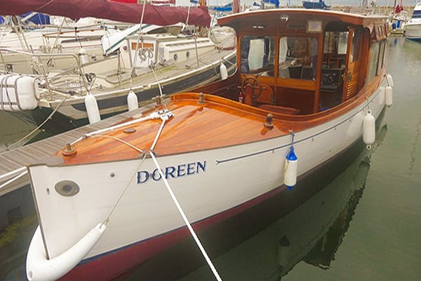 "Doreen" in Poole Harbour.