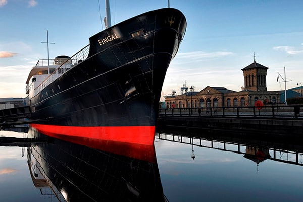 "Fingal" - A luxury floating hotel in Edinburgh