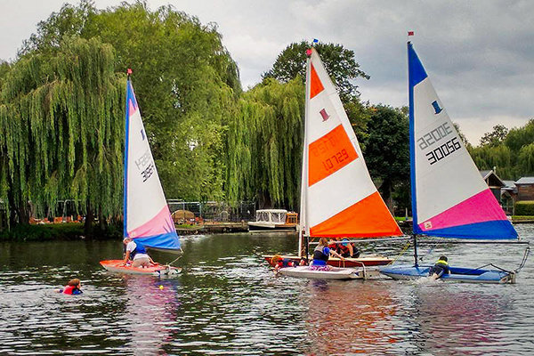 Try your hand at sailing with an experienced club member on Saturday April 28th, 2018