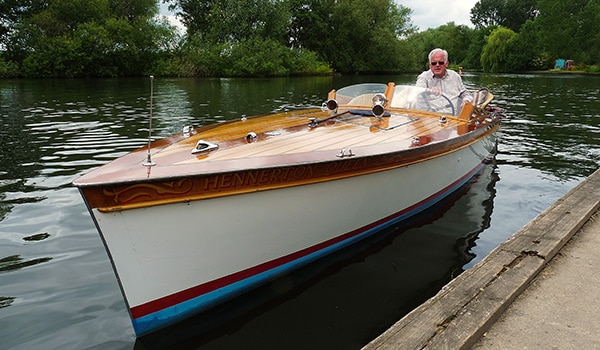 "Hennerton Queen" - The third Andrews slipper stern launch on our books