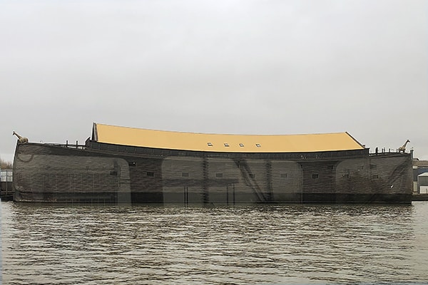 "Johan's Ark" - built by Dutch building contractor, carpenter and creationist Johan Huibers