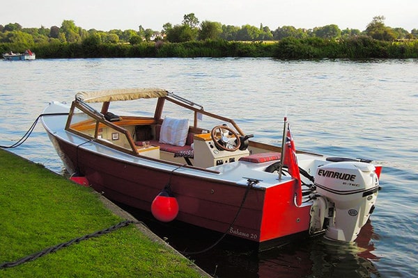 "Le Ketchup" - our very own Bahama 20' runabout