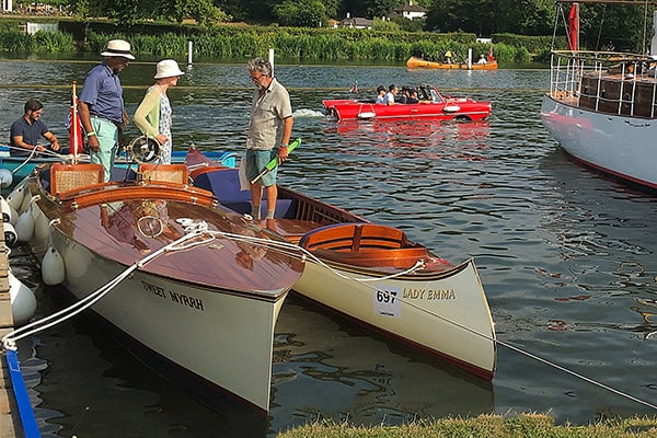 "Lady Emma" beautifully restored by Colin Henwood