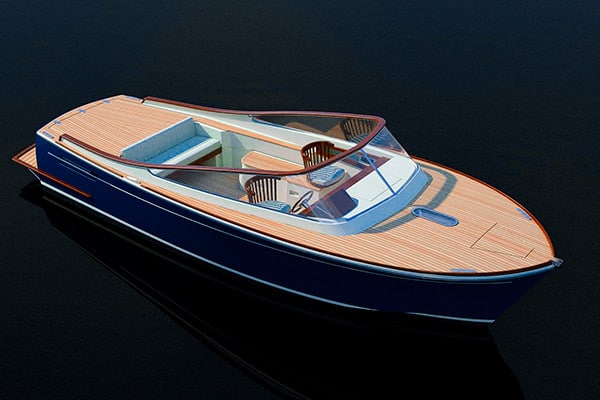 An artist's rendition of Latitude 46's new Lady Jane.