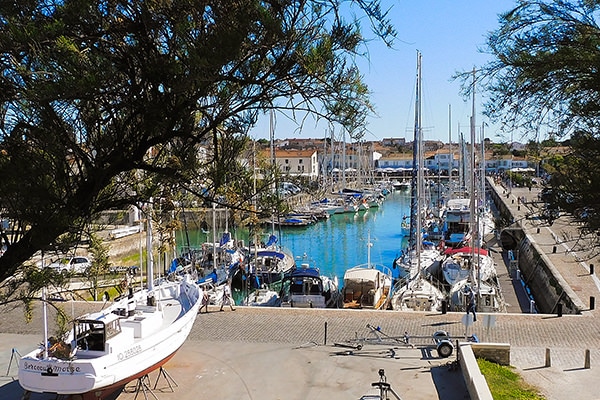 The port of Saint-Martin-de-Ré