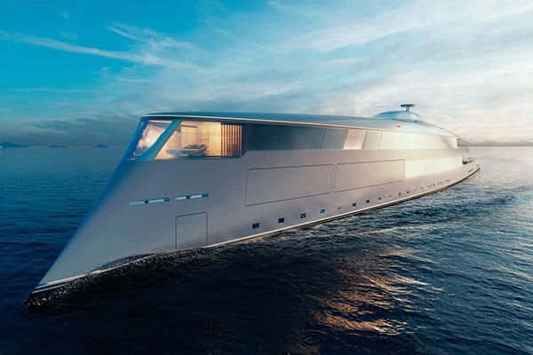 This hydrogen concept named "Aqua" by Dutch design firm: Sinot, is currently under development.