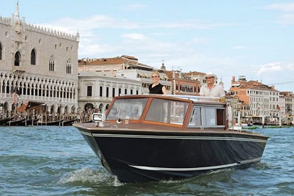 Classic Boats Venice boat hire on the Venetian Lagoon