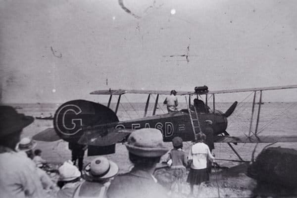 "My Avro, summer 1920 at Shoreham"