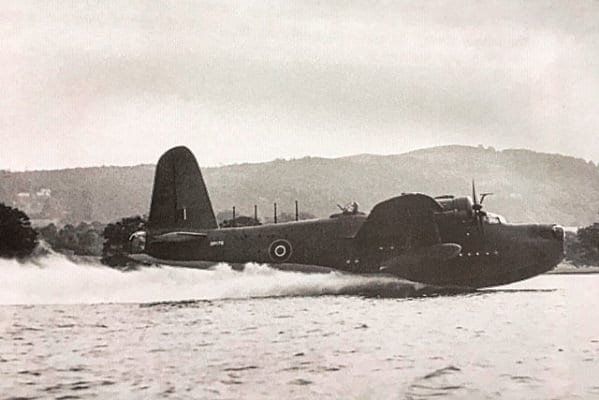 A flying boat on Windermere from the book: Wings on Windermere