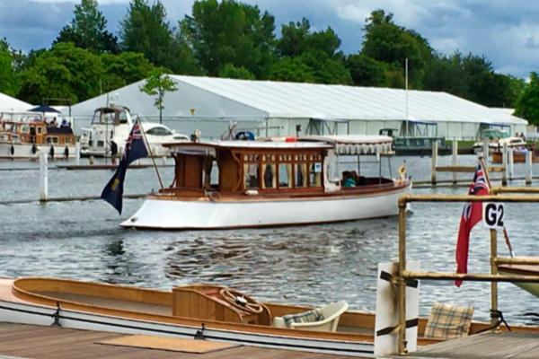 "Lady Genevieve" at the 2017 Traditional Thames Boat Festival