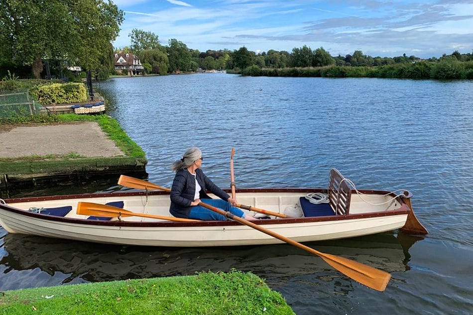 Granny putting "Gramps" through its paces.