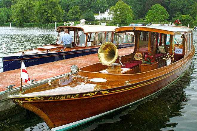 "Humble" - A Victorian Launch fitted with electric propulsion