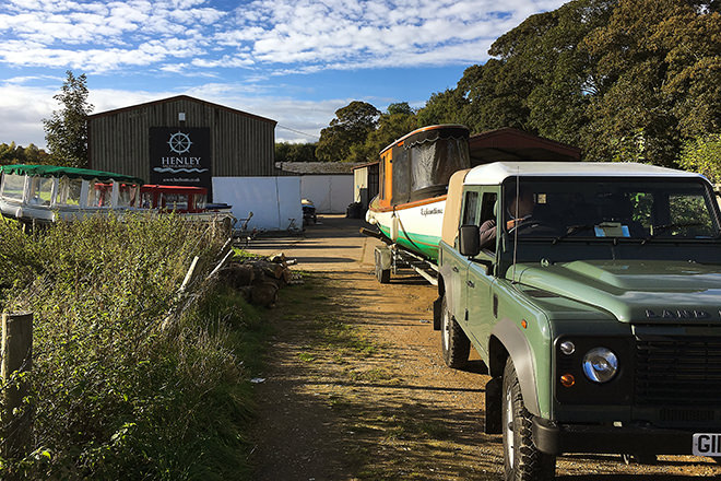 Our Beale Park boat storage site