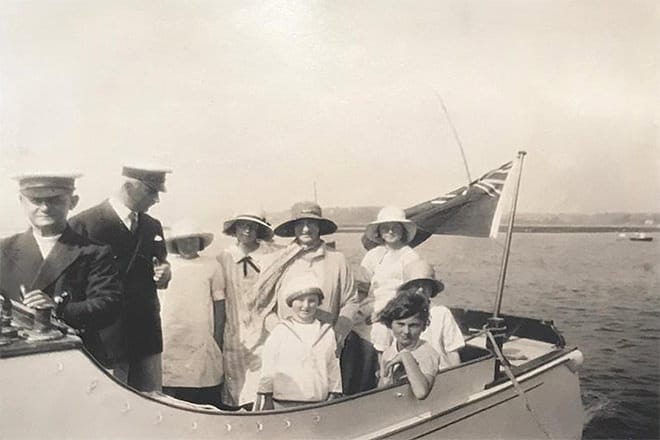 On board 'Lorita' (July 1930)