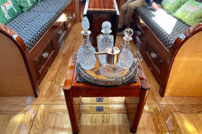 'Breda's' luxurious interior