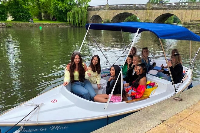 'Les' girls enjoying their PureBoating day-hire outing.