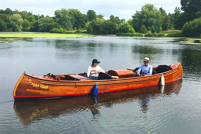 'Water Witch' - an elegant and spacious motorised canoe