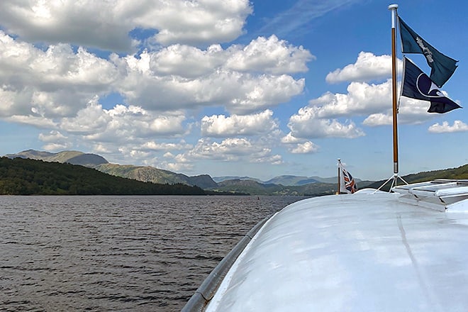 Lake Coniston - our view from 'Gondola'.