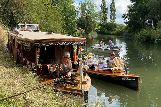 A snapshot from the Electric Boat Association's e-boat Decathlon in Lechlade earlier this month.