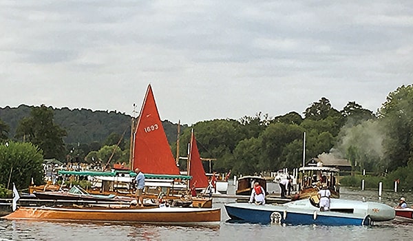 The Thames Traditional Boat Festival 2018 in full swing