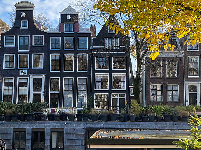 Traditional 'herenhuizen' in Amsterdam