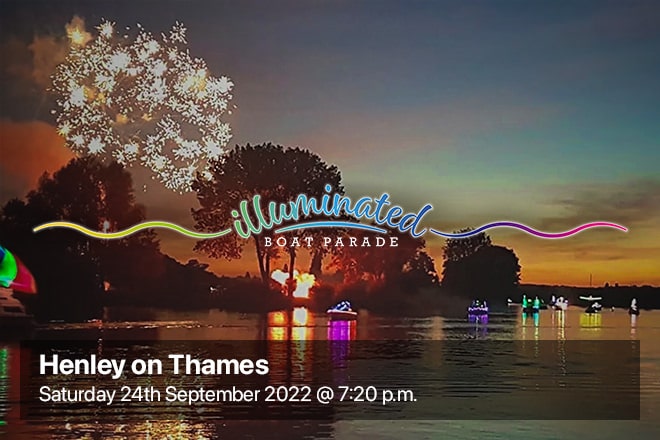 The Illuminated Parade event in Henley on September 24th, 2022.