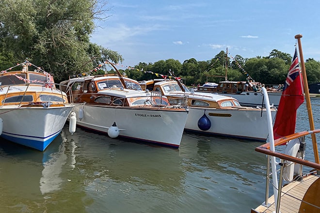 A glimpse of this year's Traditional Boat Festival.