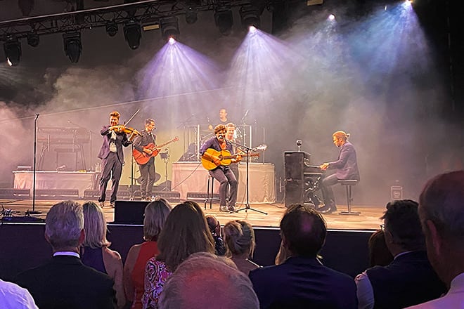 Jack Savoretti on stage at Henley Festival 2022