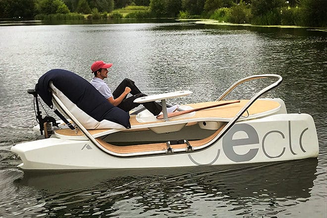 Ceclo - a fun pedal assisted electric catamaran