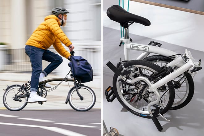 Every Brompton e-bike is quality assured and handmade in their London factory.
