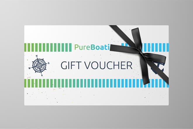 Pure Boating gift voucher