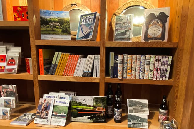 Colin Henwood's book in the Jetty museum shop