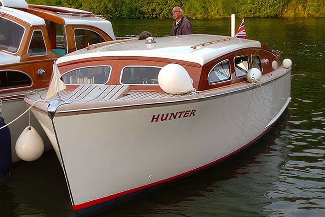 'Hunter' at the TTBF with its previous owner