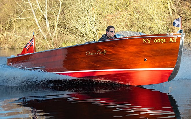 'Keuka' - a natty little racing boat