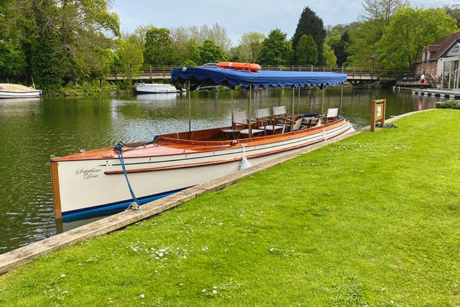 'Sapphire Rose' has been the backdrop for many weddings, proposals and other skippered outings.