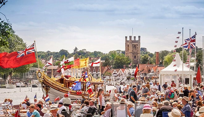 Thames Traditional Boat Festival Henley