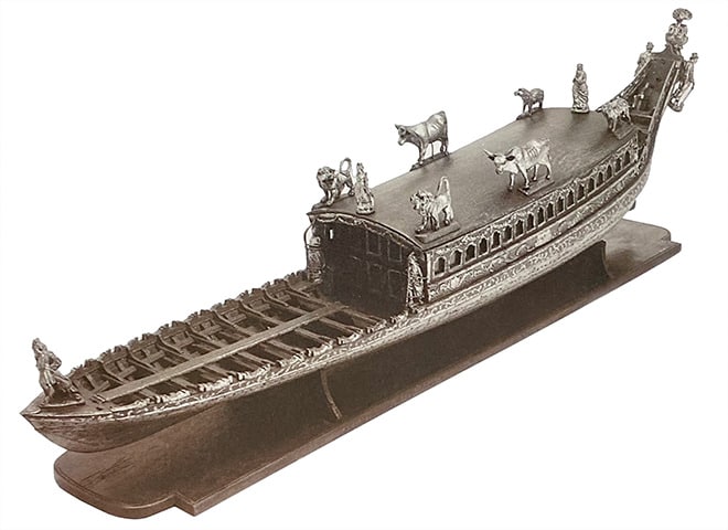 The Shipwrights' model barge