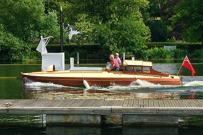 "Sereia" at the Thames Traditional Boat Festival 2 years ago