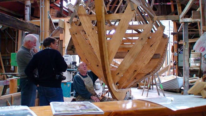 School of Wooden Boat Building
photo credit ~ Stephan Ridgway