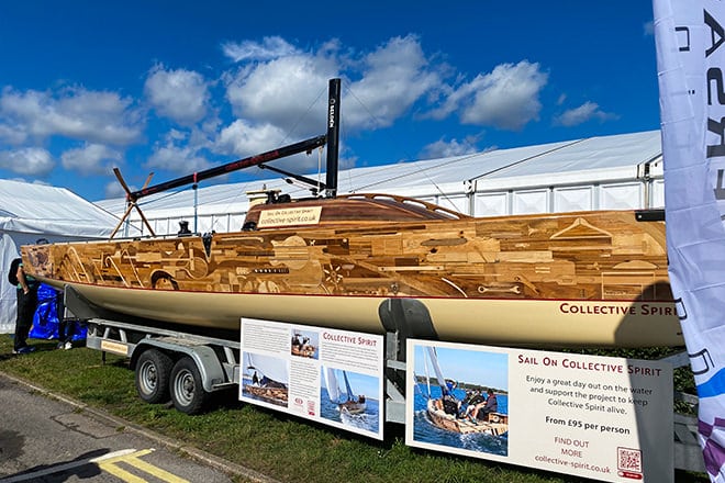 'Collective Spirit' at The 2023 Southampton International Boat Show
