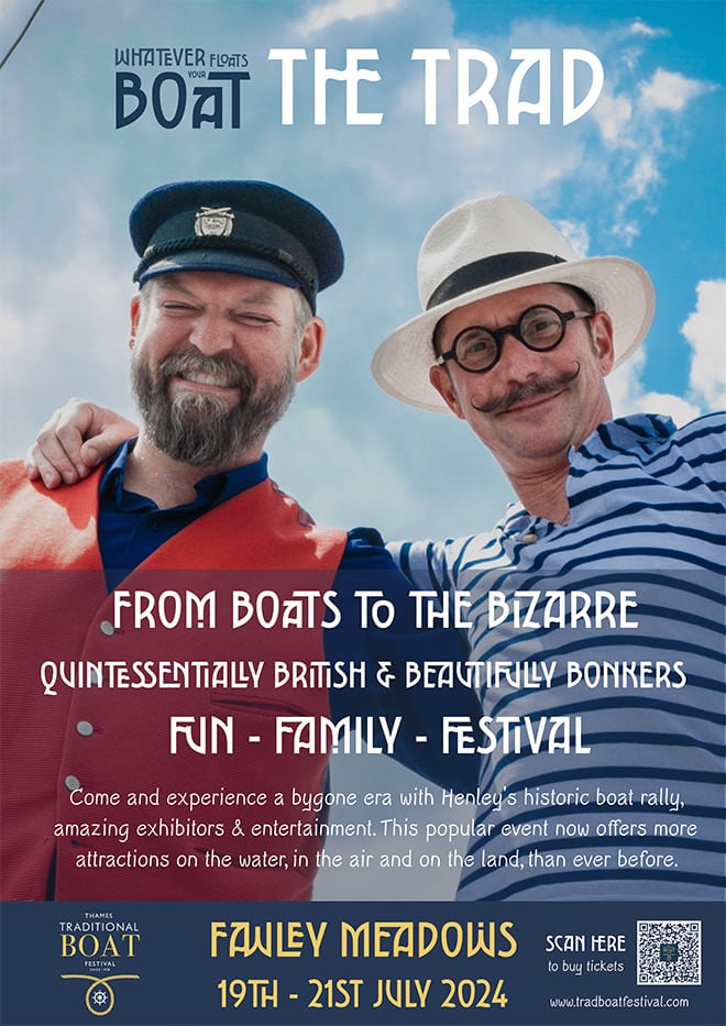 Thames Traditional Boat Festival promotional poster