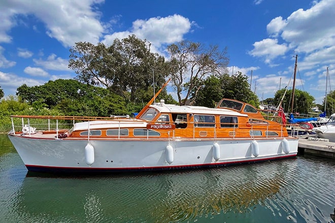 'Rajdhani' is truly a Thames 'superyacht' as once described by Boat International.