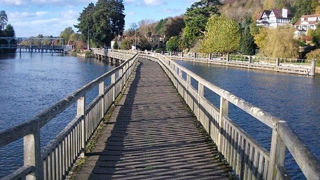 'Marsh Lock Horsebridge'