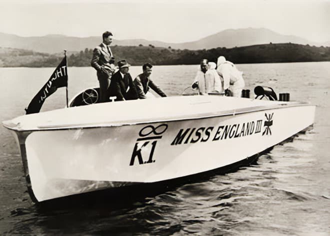 Miss England III on Loch Lomond July 1932