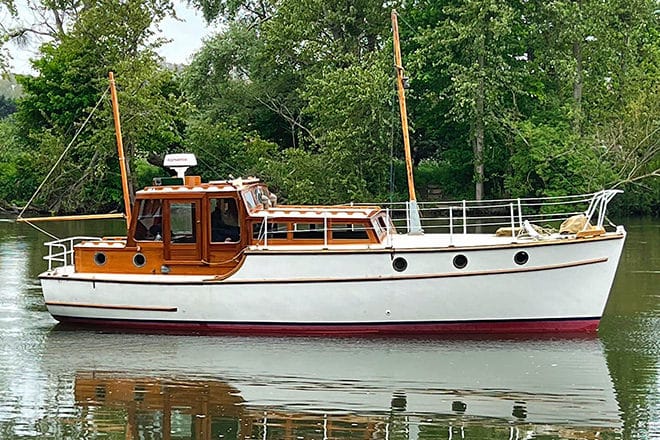 'Thelmarie’ - an immaculately presented 1949 Mylne-designed motor yacht